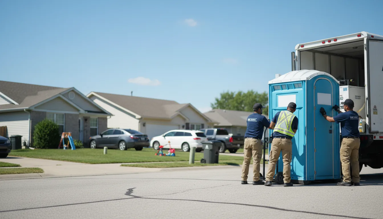 Standard Porta Potty Rentals in Elwood, IL near me
